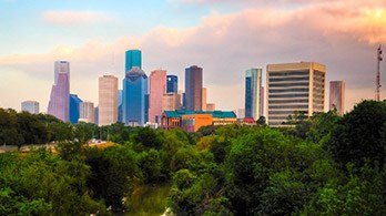 Houston city skyline