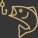 Fish on lure icon
