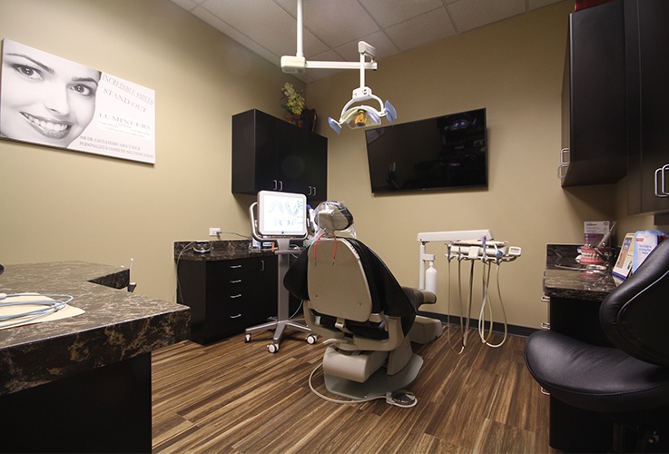 Dental exam room